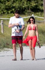 SILA SAHIN in Bikini at a Beach in Miami 12/27/2016