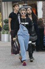 SOPHIA RICHIE Out for Shopping in Beverly Hills 12/14/2016