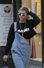SOPHIA RICHIE Out for Shopping in Beverly Hills 12/14/2016
