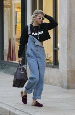 SOPHIA RICHIE Out for Shopping in Beverly Hills 12/14/2016