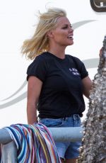 SOPHIE MONK on the Set of a Movie in Cronulla 11/22/2016