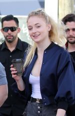 SOPHIE TURNER and Joe Jonas Out in Miami 12/30/2016