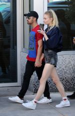 SOPHIE TURNER and Joe Jonas Out in Miami 12/30/2016