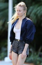SOPHIE TURNER and Joe Jonas Out in Miami 12/30/2016