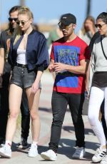 SOPHIE TURNER and Joe Jonas Out in Miami 12/30/2016
