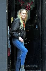 SOPHIE TURNER in Jeans Out in London 12/05/2016