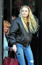 SOPHIE TURNER in Jeans Out in London 12/05/2016
