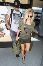 STACY FERGIE FERGUSON at LAX Airport in Los Angeles 12/29/2016