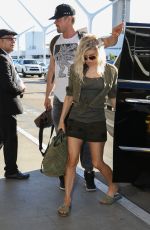 STACY FERGIE FERGUSON at LAX Airport in Los Angeles 12/29/2016