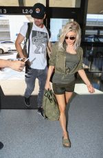 STACY FERGIE FERGUSON at LAX Airport in Los Angeles 12/29/2016
