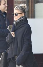 STACY FERGIE FERGUSON Leaves Her Hotel in New York 12/01/2016