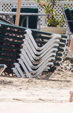 SUKI and MADDI WATERHOUSE in Bikinis at a Beach in Barbados 12/21/2016