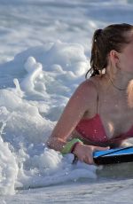SUKI, IMMY and MADDI WATERHOUSE in Bikinis at a Beach in Barbados 12/26/2016