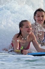 SUKI, IMMY and MADDI WATERHOUSE in Bikinis at a Beach in Barbados 12/26/2016