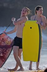 SUKI, IMMY and MADDI WATERHOUSE in Bikinis at a Beach in Barbados 12/26/2016