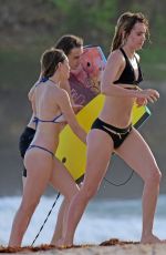 SUKI, IMMY and MADDI WATERHOUSE in Bikinis at a Beach in Barbados 12/26/2016