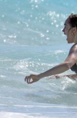 SUKI, IMMY and MADDI WATERHOUSE in Bikinis at a Beach in Barbados 12/26/2016