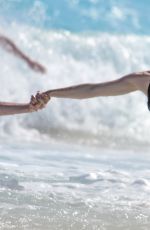 SUKI, IMMY and MADDI WATERHOUSE in Bikinis at a Beach in Barbados 12/26/2016