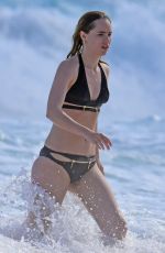 SUKI, IMMY and MADDI WATERHOUSE in Bikinis at a Beach in Barbados 12/26/2016