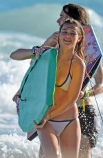 SUKI, IMMY and MADDI WATERHOUSE in Bikinis at a Beach in Barbados 12/26/2016