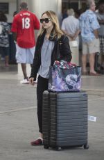 SUKI WATERHOUSE at Airport in Barbados 12/21/2016