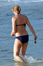 SUKI WATERHOUSE with Her Sisters on the Beach in Barbados 12/23/2016
