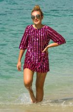 TALLIA STORM at Christmas Eve Beach Stroll in Bridgetown 12/24/2016