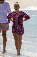 TALLIA STORM at Christmas Eve Beach Stroll in Bridgetown 12/24/2016