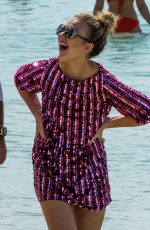 TALLIA STORM at Christmas Eve Beach Stroll in Bridgetown 12/24/2016