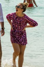 TALLIA STORM at Christmas Eve Beach Stroll in Bridgetown 12/24/2016