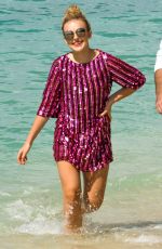 TALLIA STORM at Christmas Eve Beach Stroll in Bridgetown 12/24/2016