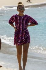 TALLIA STORM at Christmas Eve Beach Stroll in Bridgetown 12/24/2016