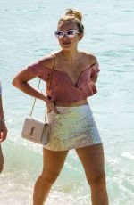 TALLIA STORM at Christmas Eve Beach Stroll in Bridgetown 12/24/2016