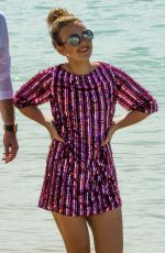 TALLIA STORM at Christmas Eve Beach Stroll in Bridgetown 12/24/2016