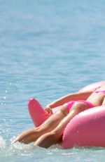 TALLIA STORM in Bikini on the Beach in Barbados 12/24/2016