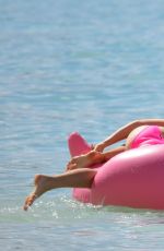 TALLIA STORM in Bikini on the Beach in Barbados 12/24/2016