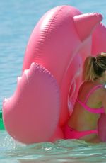 TALLIA STORM in Bikini on the Beach in Barbados 12/24/2016