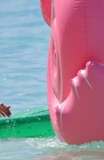 TALLIA STORM in Bikini on the Beach in Barbados 12/24/2016