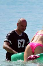 TALLIA STORM in Bikini on the Beach in Barbados 12/24/2016