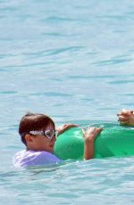 TALLIA STORM in Bikini on the Beach in Barbados 12/24/2016