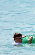 TALLIA STORM in Bikini on the Beach in Barbados 12/24/2016