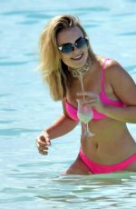 TALLIA STORM in Bikini on the Beach in Barbados 12/24/2016