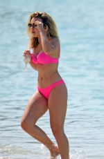 TALLIA STORM in Bikini on the Beach in Barbados 12/24/2016