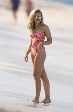 TALLIA STORM in Swimsuit at a Beach in Barbados 12/20/2016