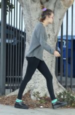 TALLULAH WILLIS Arrives at a Gym in West Hollywood 12/14/2016