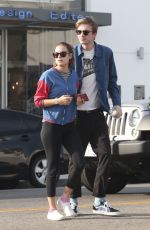 TALLULAH WILLIS Out Shopping in Hollywood 12/09/2016