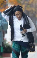 TAMERA MOWRY Leaves a Gym in Los Angeles 12/21/2016