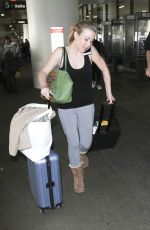 TARA LIPINSKI at Los Angeles International Airport 12/14/2016