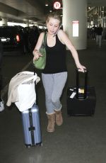 TARA LIPINSKI at Los Angeles International Airport 12/14/2016