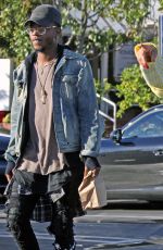TARAJI P. HENSON Out for Christmas Shopping in West Hollywood 12/22/2016